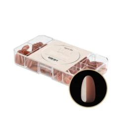 Neutrals Gel-X® Imani Natural Round Short Box Of Tips - 11 Sizes (150pcs)