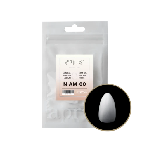 Ombré Gel-X® Natural Almond Medium Refill Bag -Nail Color Room Shop N AM 00