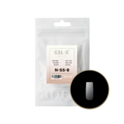 Ombré Gel-X® Natural Square Short Refill Bag -Nail Color Room Shop N SS 8