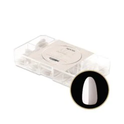 Neutrals Gel-X® Whitney Natural Almond Short Box Of Tips - 11 Sizes (150pcs)