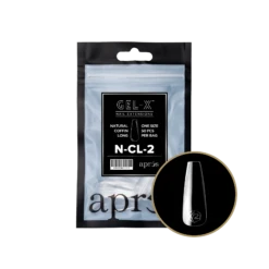 Gel-X® Natural Coffin Long Refill Bag -Nail Color Room Shop NCL2