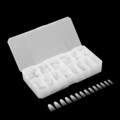 Ombré Gel-X® Natural Coffin Medium Tip Box Of Tips - (210pcs) -Nail Color Room Shop NCM 5
