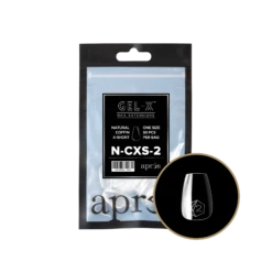 Gel-X® Natural Coffin Extra Short Refill Bag -Nail Color Room Shop NCXS2