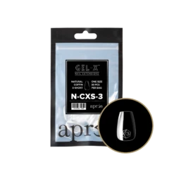 Gel-X® Natural Coffin Extra Short Refill Bag -Nail Color Room Shop NCXS3