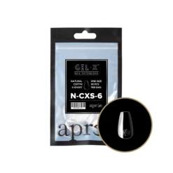 Gel-X® Natural Coffin Extra Short Refill Bag -Nail Color Room Shop NCXS6