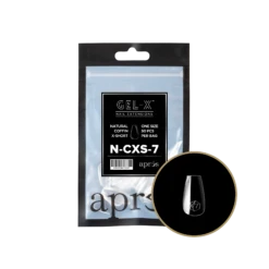 Gel-X® Natural Coffin Extra Short Refill Bag -Nail Color Room Shop NCXS7