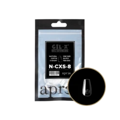 Gel-X® Natural Coffin Extra Short Refill Bag -Nail Color Room Shop NCXS8