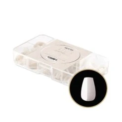 Neutrals Gel-X® Whitney Natural Coffin Extra Short Box Of Tips - 11 Sizes (150pcs)