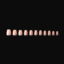 Neutrals Gel-X® Chloe Natural Coffin Extra Short Box Of Tips - 11 Sizes (150pcs) -Nail Color Room Shop NCXS 4 Chloe