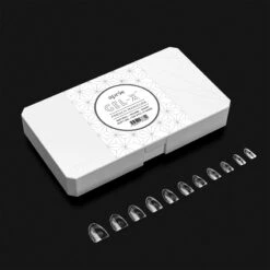 French Gel-X® Natural Round Short Box Of Tips - 11 Sizes -Nail Color Room Shop NRS 05 7140b6ff 44d0 441f a7a8 84c750d07f03