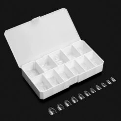 French Gel-X® Natural Round Short Box Of Tips - 11 Sizes -Nail Color Room Shop NRS 06 9ea5fbb5 e764 4593 92bc 035b7b44f5d2