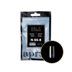 Gel-X® Natural Square Short Refill Bag -Nail Color Room Shop NSS8