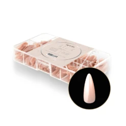 Neutrals Gel-X® Maisie Natural Stiletto Medium Box Of Tips - 11 Sizes (150pcs)