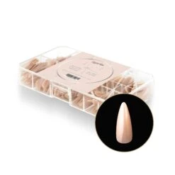 Neutrals Gel-X® Alex Natural Stiletto Medium Box Of Tips - 11 Sizes (150pcs)