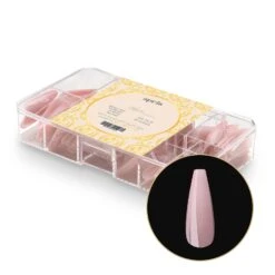 Chaun Legend Neutrals "Chaun" Sculpted Extra Long Tapered Coffin - 10 Sizes