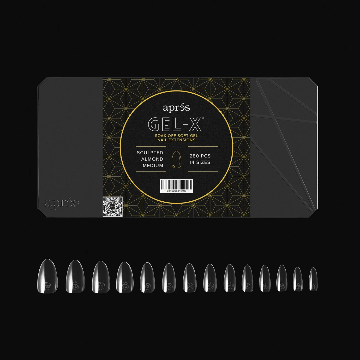 Gel-X® Sculpted Almond Medium Box Of Tips - Mini (280pcs) 2 Gel-X® Sculpted Almond Medium Box Of Tips - Mini (280pcs) - Image 2