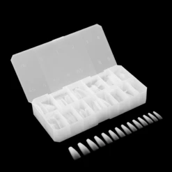 Ombré Gel-X® Sculpted Coffin Long Tip Box Of Tips - (210pcs) -Nail Color Room Shop SCL 5
