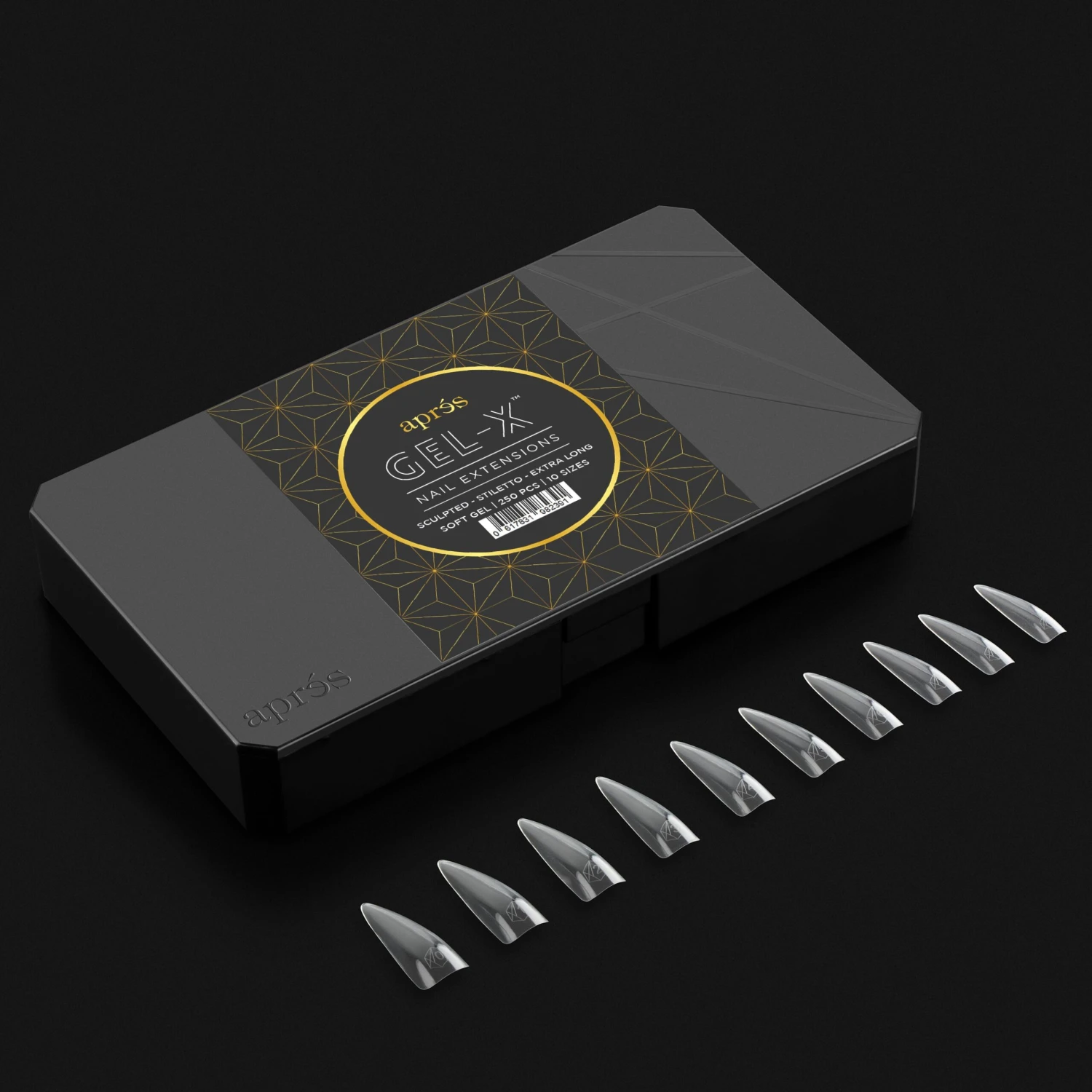 Gel-X® Sculpted Stiletto Extra Long Box Of Tips - 10 Sizes 5 Gel-X® Sculpted Stiletto Extra Long Box Of Tips - 10 Sizes - Image 5