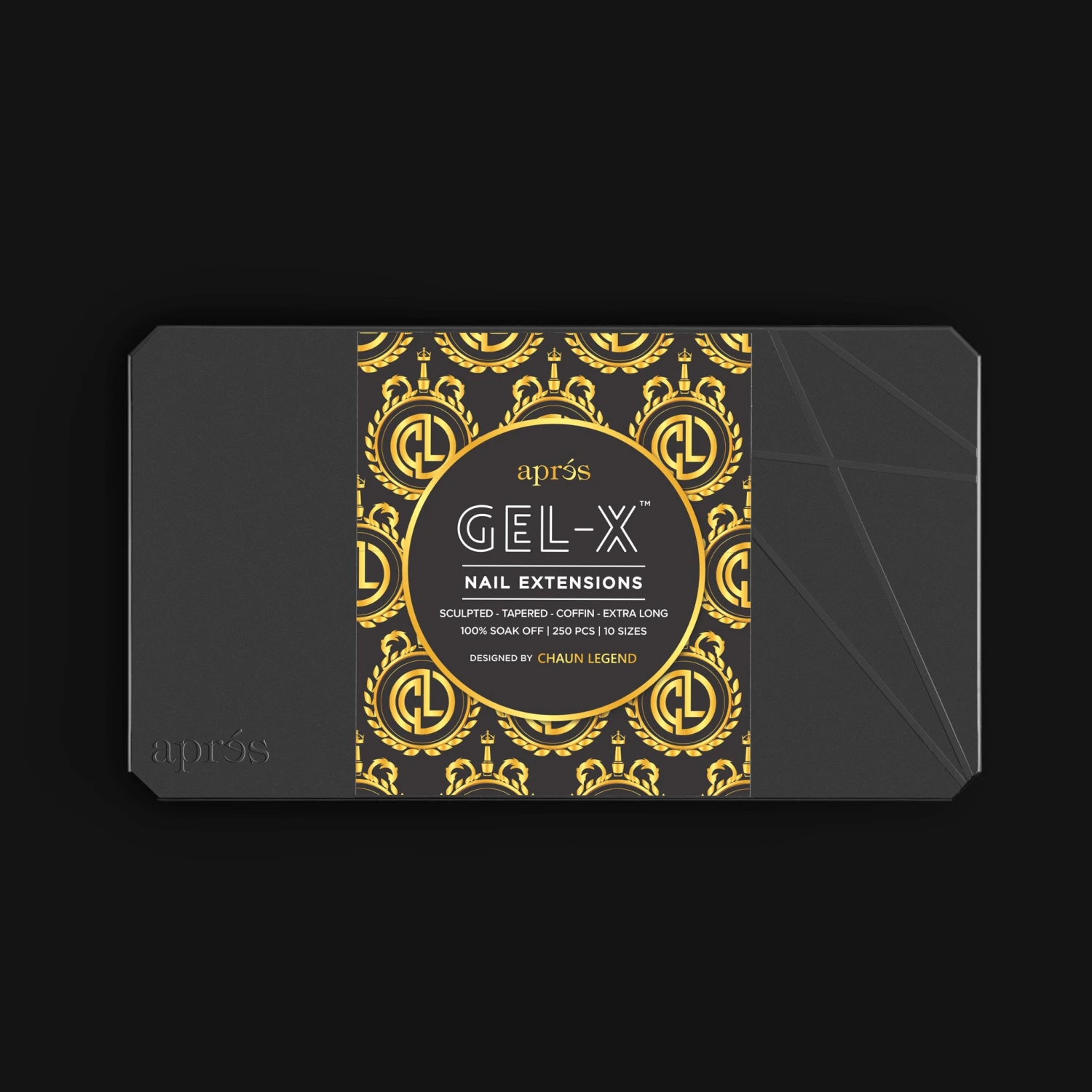 Chaun Legend X Aprés Gel-X® Tips - Sculpted Tapered Coffin Extra Long - 10 Sizes 2 Chaun Legend X Aprés Gel-X® Tips - Sculpted Tapered Coffin Extra Long - 10 Sizes - Image 2