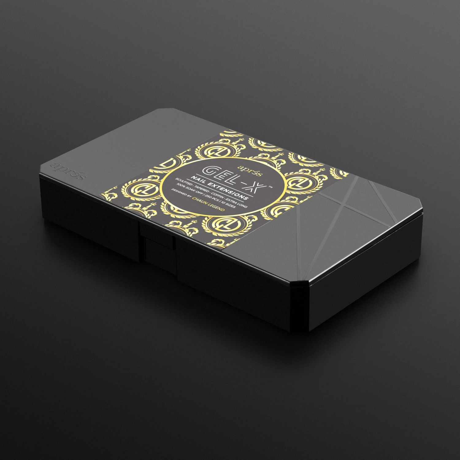 Chaun Legend X Aprés Gel-X® Tips - Sculpted Tapered Coffin Extra Long - 10 Sizes 7 Chaun Legend X Aprés Gel-X® Tips - Sculpted Tapered Coffin Extra Long - 10 Sizes - Image 7