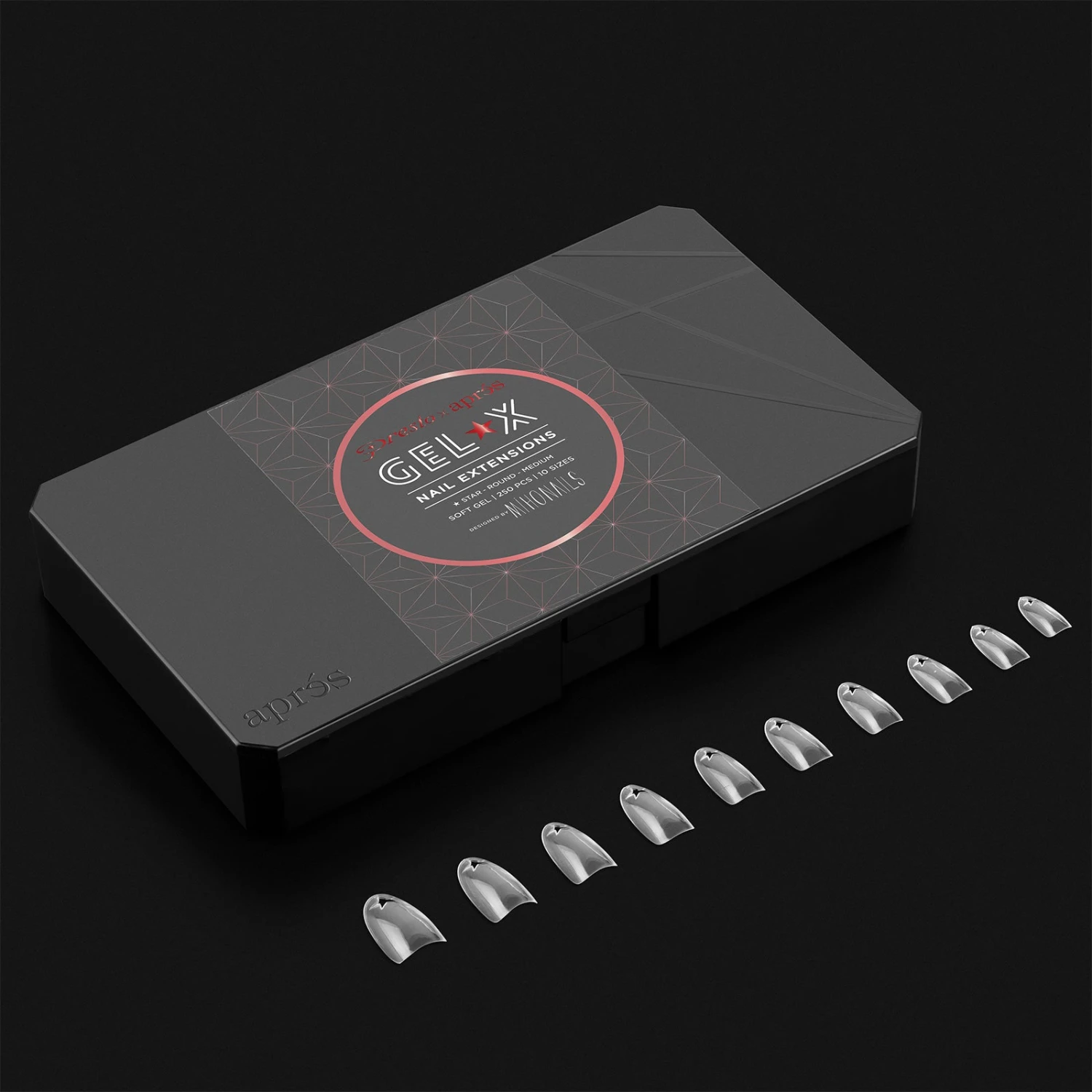 MihoNails Star Cut Out Medium Box Of Tips - 250PCS - 10 Sizes 3 MihoNails Star Cut Out Medium Box Of Tips - 250PCS - 10 Sizes - Image 3